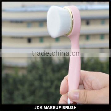 Long handle face cleansing brush soft synthetic hair brush cleaner clean face blackhead artifact