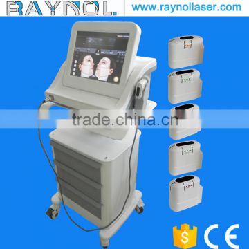 Raynol 2016 eShape-III 5 Transducers HIFU Face Lift and Slimming Machine