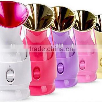 professional Nano Ion Platinum Facial Steamer Mini beauty Equipment home use face steamer