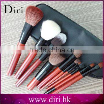 professional make up brushes set wood handle airbrush makeup kit pro makeup brush bag