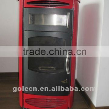 wood pellet fireplace,sawdust partical burning stove