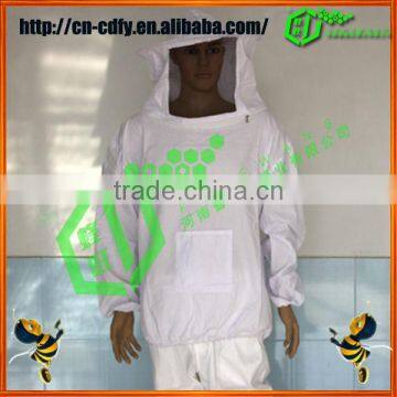 Beekeeping equipment necessary bee protection coverall suit/jacket made of 100% cotton