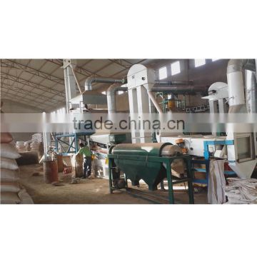 grain seed bean cleaning plant