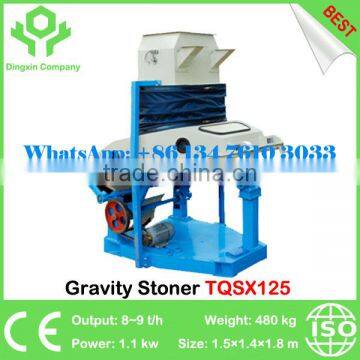 Grains Destoner Rice Stone Eliminating Machine Wheat Stoner TQSX125