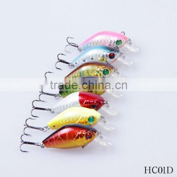 Good swim action plastic fishing hard bait