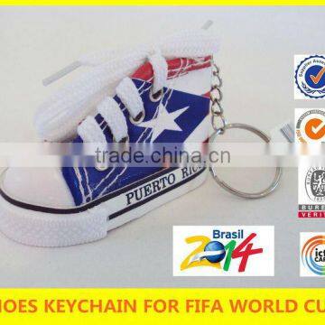 2014 brasil football world cup shoe keyring