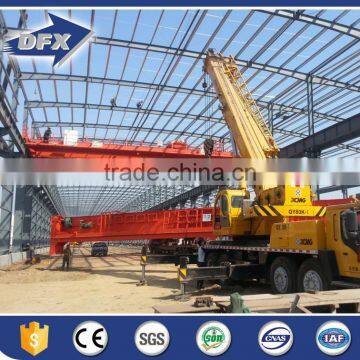 High strength Light Weight Steel Structures With Crane