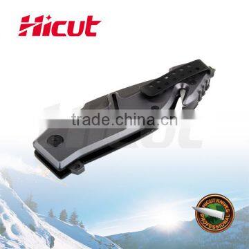 Survival Folding Emergency Knife With Belt Cutter & Glass Break photo-2