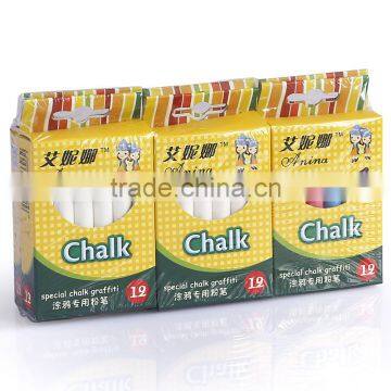 12 Pcs Colorful Eco Friendly School Chalk photo-5
