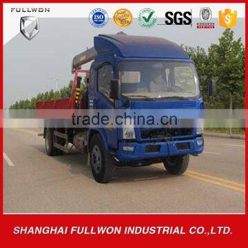 high quality cheap truck with loading crane