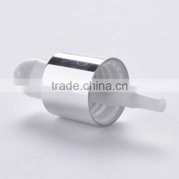 Good Quality Cream Pump With Silver Aluminum Collar photo-5