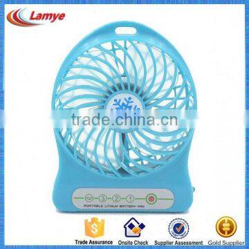 Home Appliances Plastic Hand Fan , Electric Portable Usb Mini Fan for Gift photo-5