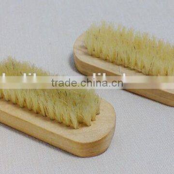 Hot selling natural brustle wooden nail polish brush