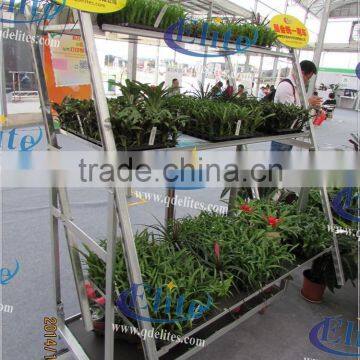 Hot Sale Outdoor Wooden Flower Display Cart photo-3