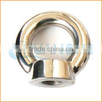 Chuanghe supply high quality din 580 eye bolt thimble ring nut