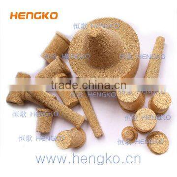 Micro Bronze Powder Sintered Porous Bronze Oil Cone Filter photo-3