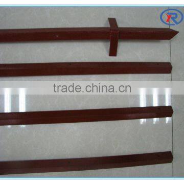 Cheap European Red Painted Steel Fence Angle Post Made in China photo-4