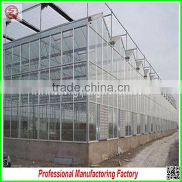 Agriculture Farm 8.0m Multi-span Commercial Glass House Garden for Sale photo-4
