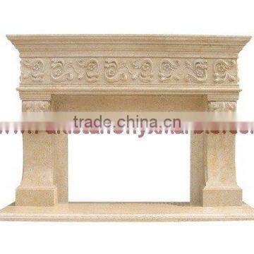 EXPORT QUALITY MARBLE CARVED FIRE PLACES photo-3