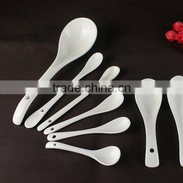 China Factory Suppliers Porcelain Coffee Tea Soup Anti-shake Spoon