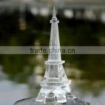 3D Crystal Decoration Pieces Crystal Eiffel Tower