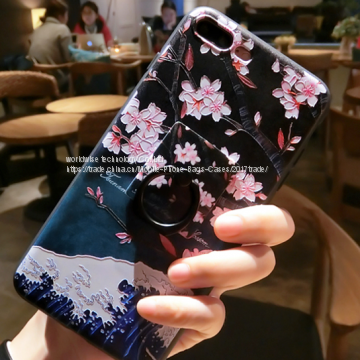 Достаточно мягкая силиконовая кожух для мобильного телефона iPhone 7/7 Plus/6/6s/6 plus/6s plus с держателем для пальца в виде кольца photo-5
