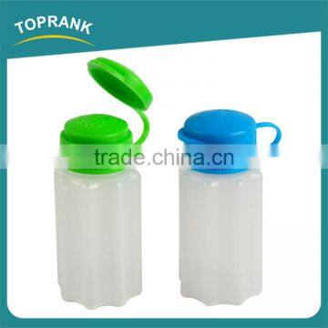 2pcs 35ml mini disposable BPA free plastic salt and pepper shakers set