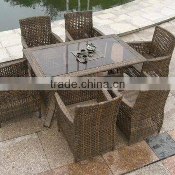 Garden Furntiure-rattan Dining Set photo-3