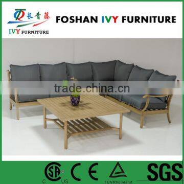 Outdoor aluminium modern sofa furniture garden set