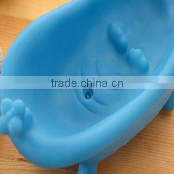 2017 Trending Products Bathtub Shaped Soap Dish Silicone Soap Holder photo-6
