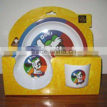 melamine 5pcs kid set