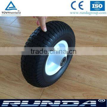 heavy duty rim solid pu wheel for wheelbarrow