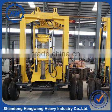 Chinese factory 76hp 600m water well bore hole drilling rig price