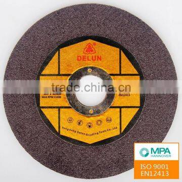 125mm 5'' aluminum oxide abrasive cutting disc ,cut off wheel for metal