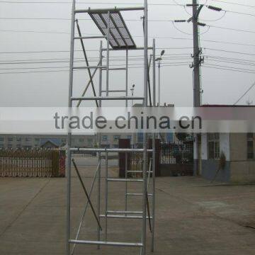 Construction Galvanized Mobile Scaffolding Frame