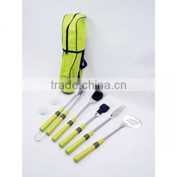 BQ-0019 / 7 pcs golf bbq tool