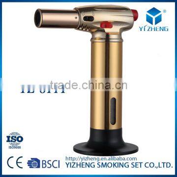 YZ-811T Manufacture Sale Popular Torch Flame Butane Turbo Gas Blow Torch Lighter