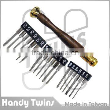 19Piece Quick Change Wood Screwdriver With Extra Long Screwdriver Bits Set photo-3