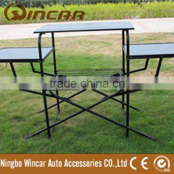 Folding BBQ Table Portable Grill BBQ Table Baoli Boards Camping Table photo-2