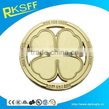 four-leaved clover shape belt buckle for girl