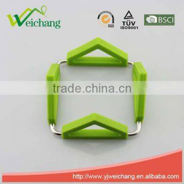 WCJ550Pot Holders, Trivet, Hot Handle Holder, Spoon Rest, Coasters, Eco Friendly, Home Kitchen Gifts, Premium High Quality Red H photo-3