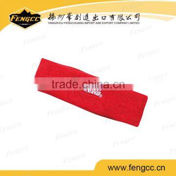 Promotional Sport Customized Embroidery Logo Towel Cotton Headband photo-3