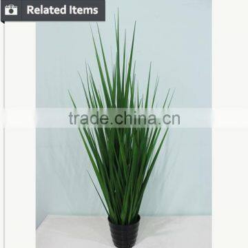 High Quality Plastic Artificial Bundle Fake Onion Grass for Home Decoration photo-3