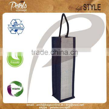 One Bottle Wine Bag With Rope Handle photo-2