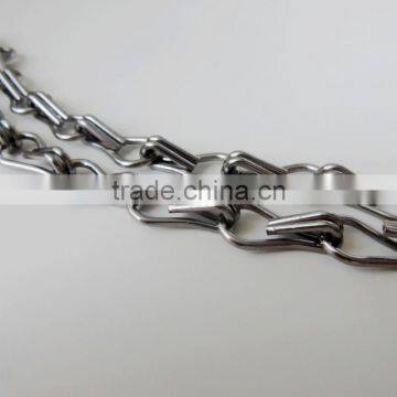 Wholesale 12mm Decorative Silver Color Metal Aluminum Chain for Decoration photo-3