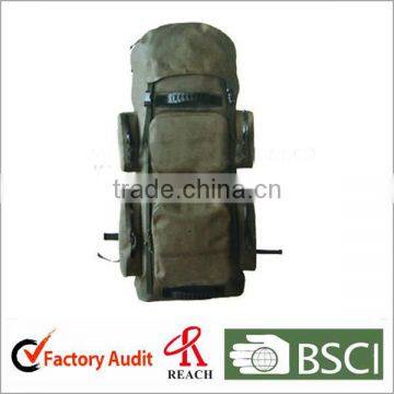 Army green military waterproof backpack