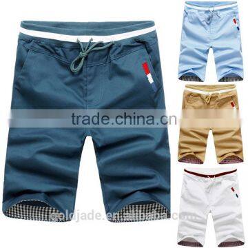 2016 hot sale 100% Cotton men causal men Short Pants/Trousers