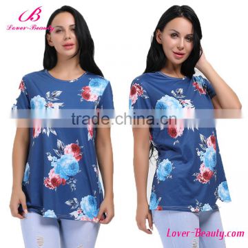 Wholesale sexy summer cheap lady t-shirt women