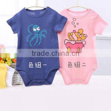 Cute printed infant clothes wholesale baby clothing newborn bodysuit