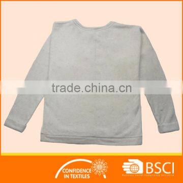 Customized Foil Printed Kids Round Hoodie Sweatshirts photo-2